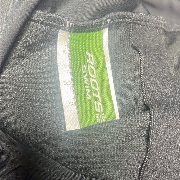 Roots Women's Black and Blue One Piece Swimsuit - Picture 2 of 7